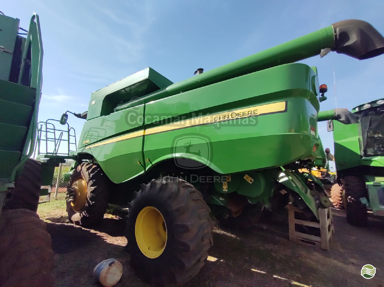 COLHEITADEIRA JOHN DEERE JOHN DEERE S540 Cocamar Máquinas - John Deere - Matriz MARINGA PARANÁ PR